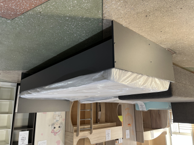 Кровать односпальная Денвер (графит)