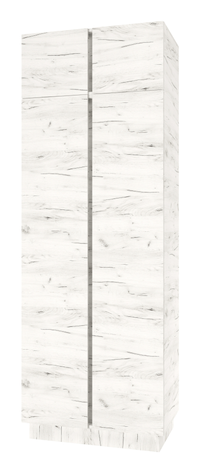 Антресоль к шкафу "Вертикаль" двухстворчатому(крафт белый)