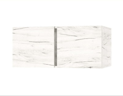 Антресоль к шкафу "Вертикаль" двухстворчатому(крафт белый)