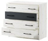 Комод К 800 Беатрис (Антрацит)